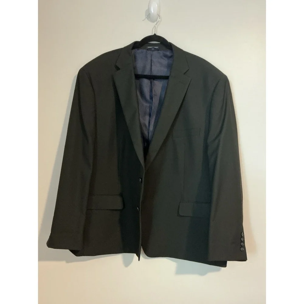 Shaquille O'Neal XLG Mens Stretch Fabric Classic Fit Big & Tall Suit‎ Jacket 54S
